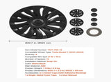 Hubcaps Wheel Covers for 2021-2024 Tesla Model Y, 19 Inch Set of 4 Wheel Rim Cover Hubcaps OEM Style V952-ZYLGGYGH4JTTN7Z35001V0