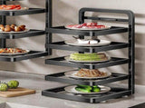 5 Tier Kitchen Counter Storage Shelf Detachable Height Adjustable Kitchen Countertop Rack Shelf V1294-YM0901-3118230364111
