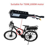 30A Three-Mode Sine Wave E-bike Controller for 36V 48V 750W 1000W Electric Bicycle Conversion Kits V1369-AZ3-W-11726