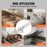 VEVOR Bed Lift, 1500x2000mm Compatible Extra-large Size 140kg Load Bearing, DIY Wall Bed Mechanical V952-CXSJQ1500MM1A79I8V0