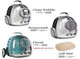 Cat Backpack - Cat Travel Basket - Cat Carrier - Small Dog Backpack - Transparent Pet Backpack - Cat V1189-WXF-260203-00437