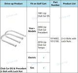 Club Car U Bolt for DS and Precedent Heavy Duty Leaf Spring Gas or Electric Models 2018-up Tempo V1259-DP01-A-5463