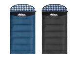 Weisshorn Sleeping Bag Set of 2 Single Thermal Camping Hiking Tent 0&degC SB-MICRO-GRNA