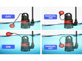 Giantz Garden Submersible Pump 550W Dirty Water Bore Tank WellSteel Sewerage PUMP-SUBM-550