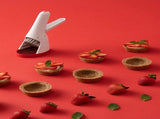 Chef'n Strawberry Slicer Slicester Hand-Held Strawberry Slicer to Create Garnishes V563-85024