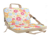 Folding Stadium Pad with Back 600D Oxford Fabric Thick Floral Portable Bleacher Chair for Children V1294-YM0901-3111240261411