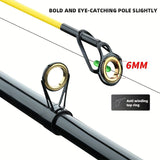 Ultra-hard carbon fiber fishing rod 3m, with anti-slip handle and metal ground inserts - suitable V1102-HEYG-001