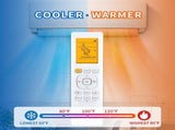 Replacement Remote Control Compatible with Pioneer 12,000 BTU 21.4 SEER2 Ductless Mini-Split V1188-ZC-DLL-1665
