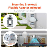 4" to 4.5" Radon Mitigation Fan System Kit Quiet 190 CFM Inline Duct Fan V952-DFSTJ4INCH19VK5CKV3