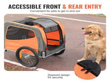 Dog Bike Trailer, Supports up to 30 kg, Pet Cart Bicycle Carrier, Easy Folding Frame with Quick V952-TCSCWZXCTC16LVAJAV0