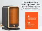 Electric heater - Indoor electric heater - Fan heater for household use - 500W - Ceramic heating V1259-DP01-BO-162