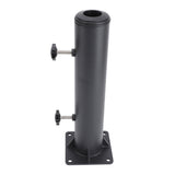 Patio Umbrella Stand Professional Metal Strong Load Bearing Sturdy Construction Deck Mount Umbrella V1294-YM0901-3111240130011