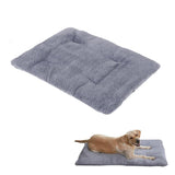 Pet Thermal Blanket Washable Self-Warming Cat Bed Self-Heating Cushion Grey V1263-JX-6166-4