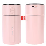 Pink Small Humidifier USB Double Spraying Smart Display Air Humidifier for Home Office V1294-YM0901-3113210066211