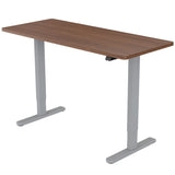 Fortia Sit To Stand Up Standing Desk, 140x60cm, 72-118cm Electric Height Adjustable, 70kg Load, V219-ADKSSTFOWLSV4A