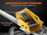 Confined Tripod Kit, 2600 lbs Winch, Confined Tripod 8' Legs and 98' Cable, Confined V952-DJPJYSJJ2600T2F4PV0