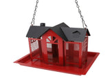 Bird Feeder House for Outside Mesh Wild Bird Feeder Large Capacity Weatherproof Bird Feeding Station V1294-YM0901-3111250005811