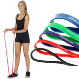 Powertrain Home Gym Workout Resistance Exercise Band - 5 Pieces BAND-HDX5