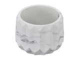 Makeup Brush Holder Durable Glossy Resin Large Capacity Modern Design Marble Vein Makeup Brush V1294-YM0523-3117220048711
