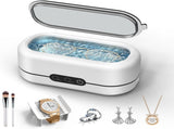 Ultrasonic Jewelry Cleaner, 48KHz Ultrasonic Cleaner Machine for Jewelry, Eyeglasses, Rings, Watch V1192-AZ-W-3887