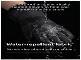 Winter 3 Level Intelligent Heated Gloves with Touchscreen Fingertip - Waterproof Thermal Gloves for V888-ELOSUNG52080