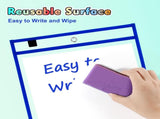 Erasable and Writable Folders - Pack of 30 Includes 30 water-based whiteboard markers and 3 iron V1188-ZXY-11210