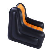Inflatable Couch Single Sofa PVC Flocking Blow Up Sofa Chair with Armrest for Indoor Outdoor Use V1294-YM0901-3116250021411