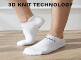 8X Rexy Seamless Sport Sneakers Socks Large Non-Slip Heel Tab WHITE V274-GM-RXSPSK-L8-WH_