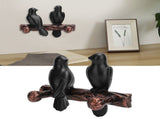 Clothes Hanger Innovative Wall Mounted Bird Shaped Resin Hook for Bedroom Entryway V1294-YM0718-3115210004511