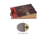 Large Vintage PU Leather Photo Album Photos Pocket Album Family Album Gift V1294-YM0901-181019QM07-1