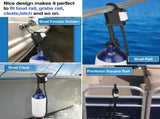 Boat Fender Hanger, Boat Rail and Cleat Fender Clips, Quick Connect and Release Fender Lines, Boat V1192-AZ-W-1025