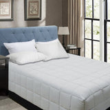 Shangri La Bamboo Blend Microfiber Box End Quilt Silver King V442-KIT-QUILT-BOXEND-SILVER-KI