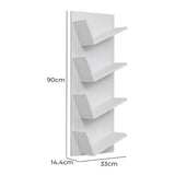 BARCELONA DISPLAY SHELF - WHITE V164-ECS11W