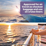 EQUIPMED Power Electric Wheelchair, XL Wide Bariatric Chair Seat, Long Range, Airline Approved, V219-HELWLCEQPKK5A