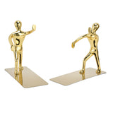 Stainless Steel Man Bookends Prevent Slipping Kung Fu Man Bookends for Home Decoration for Home V1294-YM0715-3116210072411