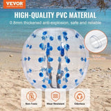 VEVOR Inflatable Bumper Ball 1-Pack, 4FT/1.2M Body Sumo Zorb Balls for Teen & Adult, 0.8mm Thick PVC V952-QSNKCQPPQZJ4J5AKJV0
