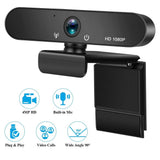 Webcam, Webcam for PC, Upgrade Computer USb 1080p HD Network Online Class Live V1192-AZ-W-29559