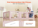 Dog Whelping Box, 1.54x1x0.6 m Plastic Dog Whelping Pen for Medium Sized Dogs, Waterproof V952-GYZXZJZJSLDCQPAG3001V0