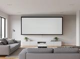 100 Inch 169 Manual Pull Down Outdoor Projector Projection Screen Theater Movie V63-835431