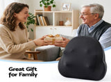 Livemor Back Massager with Heat, Cordless Electric Neck & Shoulder Massager Pillow, 3-Speed Deep BACK-MASSAGER-TRI-BK