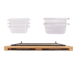Extensible Bamboo Cutting Board Set V915-MB0081