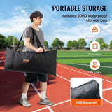 Barricade Backstop Net, 20x10 ft Ball Sports Barrier Netting, Portable Practice Equipment with Carry V952-DQW2010YC000EHXS0V0