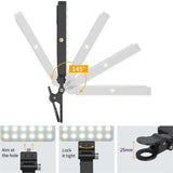Portable Clip-On Fill Light For Mobile Devices - Three Light Modes PRL-4666200AYS