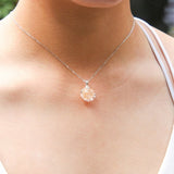 Gift Box - Aroma Necklace White Gold - Planet Nebula Nova Purify Oil Blend V760-GBAJ - 7