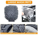 10-piece car wash & polishing set - car wash brushes - car wash tool set - professional accessories V1188-ZXY-131-710
