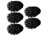 5 Pcs Brush Head Toilet Eco Refills Scrubber Heads Brushes Bowl Black V1189-WXFWAL-20260326-02136