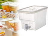 1PC Large-Capacity Fruit Tea Cold Water Kettle, Heat Resistant Jug, Beverage Pot for Summer Fruit V1366-AZ2-W-21173