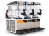 POLYCOOL 36L Triple Tank Commercial Slush Machine, Digital Control Panel, SAA Approved, Juice and V219-FDSSLSPY36LB