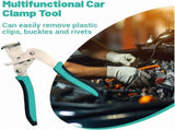 Car Clip Pliers and Disassembly Tools - Alloy Steel Multi-Use Plier with Non-Slip PVC Handle V1366-AZ2-W-11410