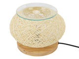 Adjustable Rattan Table Lamp Dimmable Woven Aromatherapy Lamp Night Light for Living Room Bedroom V1294-YM0901-3119250006711